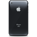 iPhone 4G Black вид сзади